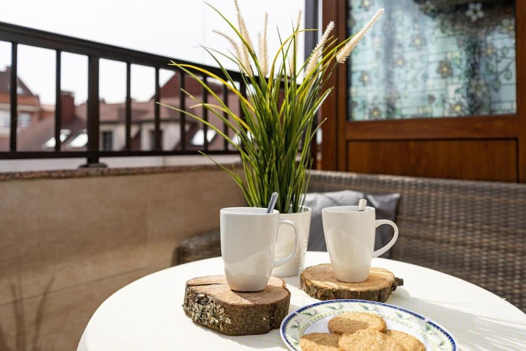 Apartament Apartamento Chary Gijón Zewnętrze zdjęcie